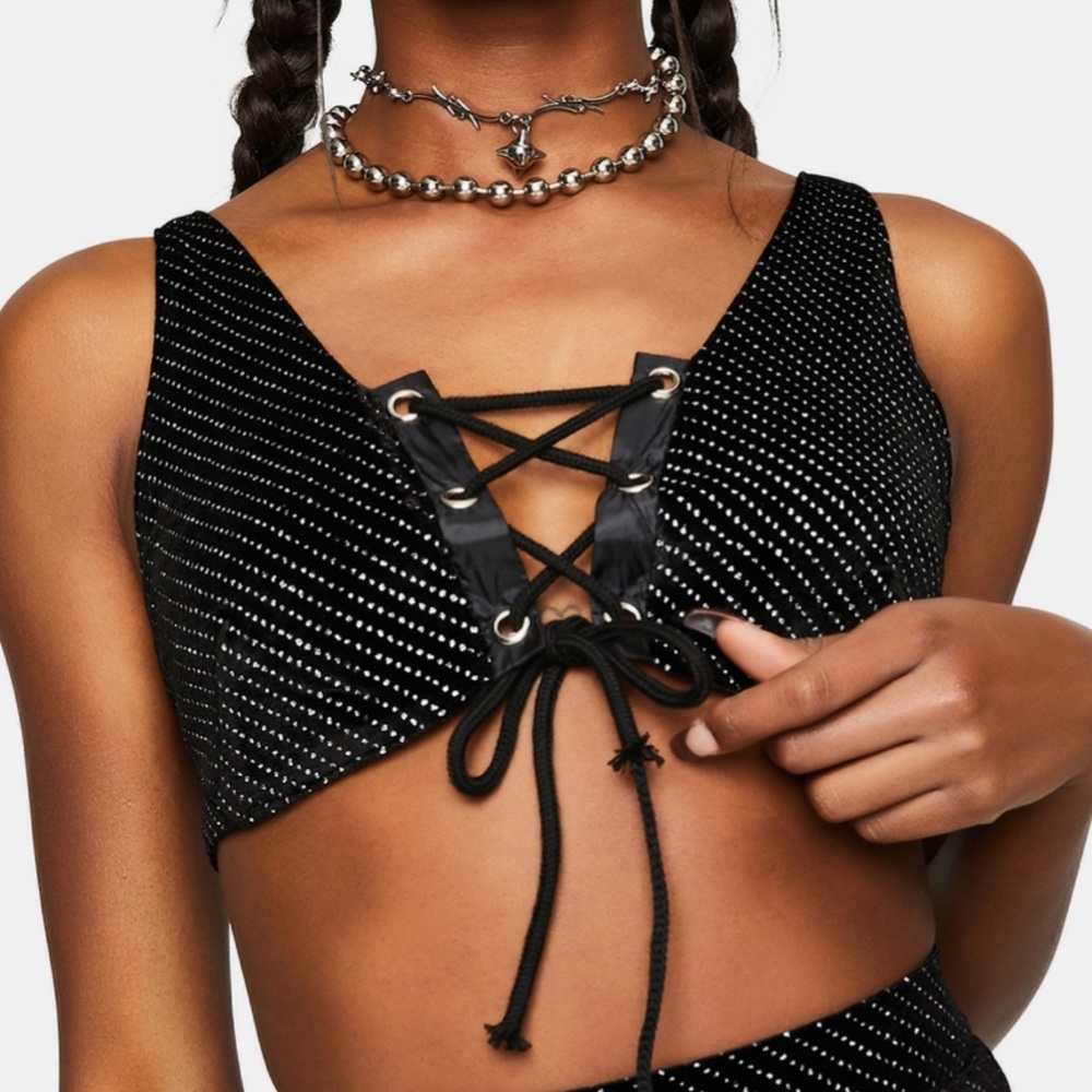 Black Bra Top